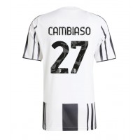 Stroje piłkarskie Juventus Andrea Cambiaso #27 Koszulka Podstawowej 2025-26 Krótki Rękaw